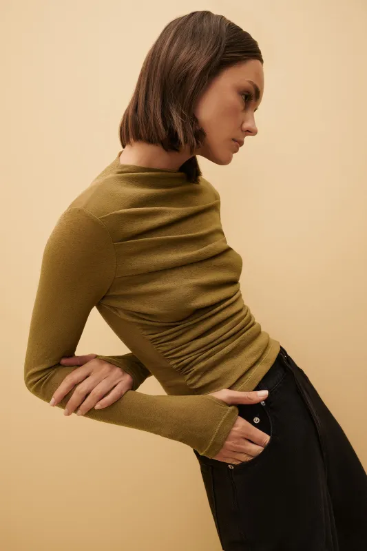 CALISTA MESH LS TOP made by Nude Lucy