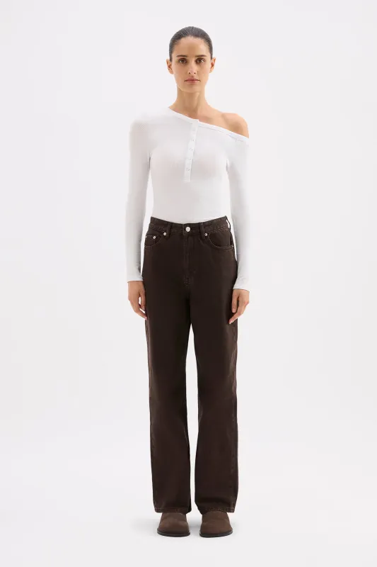 ORGANIC RELAXED LEG JEAN made by Nude Lucy