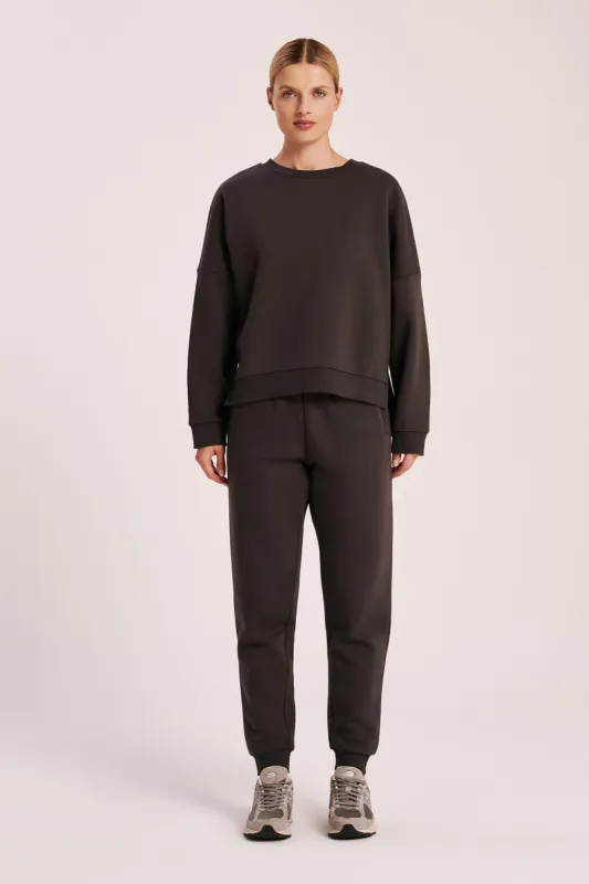 CARTER CLASSIC OVERSIZED SWEAT & TRACKPANT SET sold by Nude Lucy