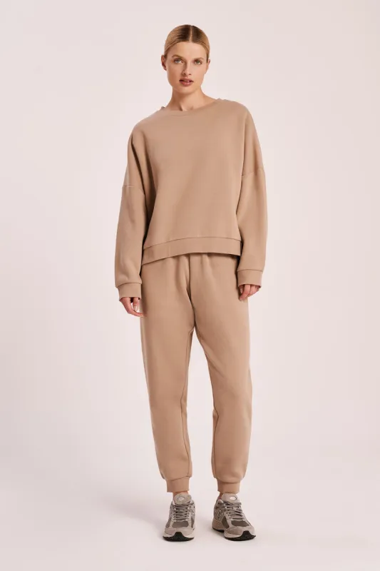 CARTER CLASSIC OVERSIZED SWEAT & TRACKPANT SET sold by Nude Lucy