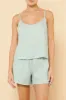 NUDE LINEN LOUNGE CAMI sold by Nude Lucy