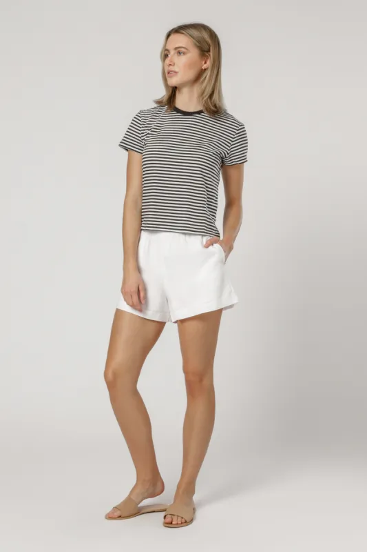 GRACIE RINGER TEE sold by Nude Lucy