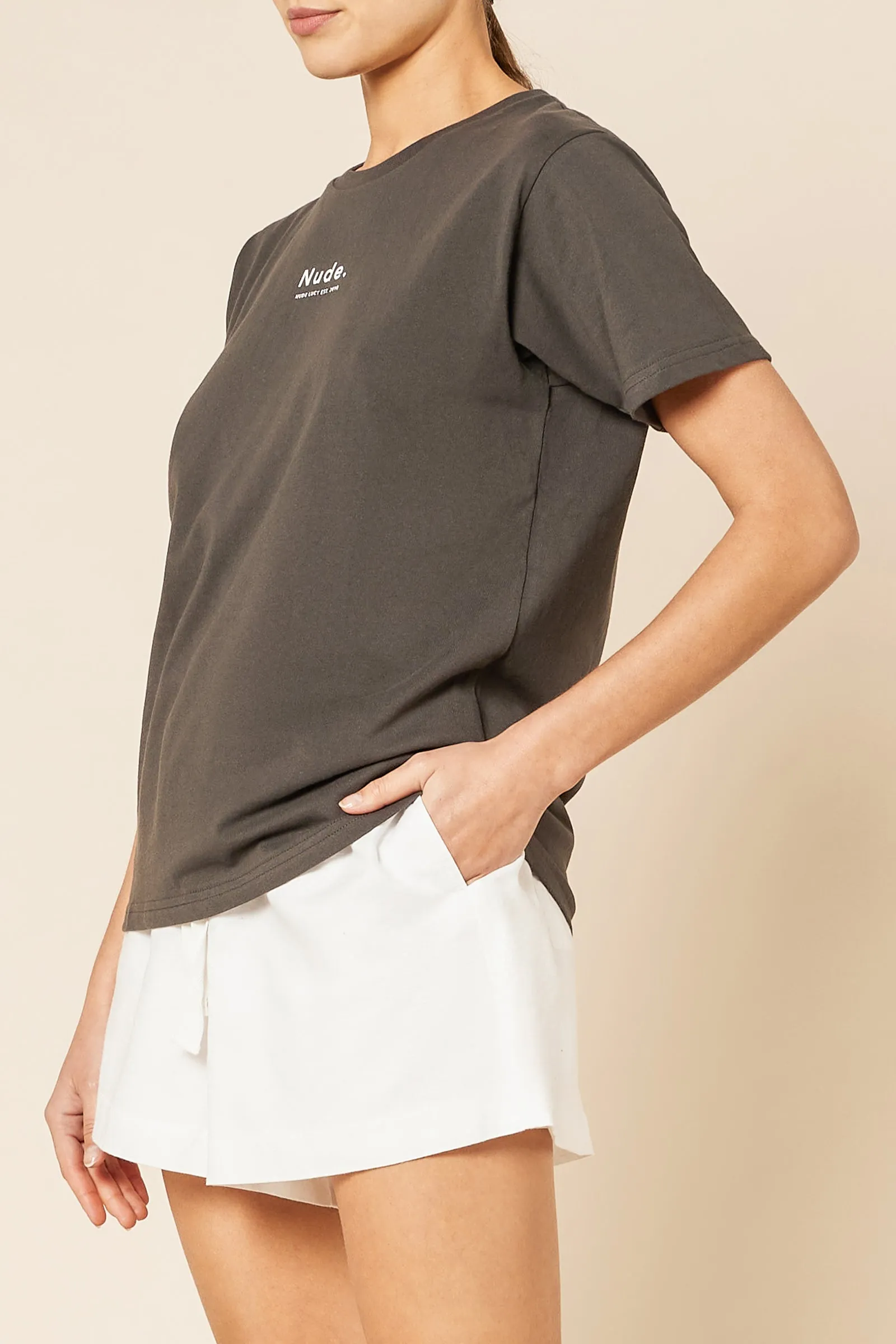 NUDE. ORGANIC HERITAGE TEE sold by Nude Lucy product image thumbnail 3