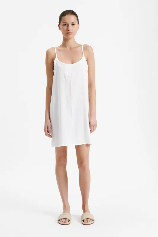 NUDE LINEN LOUNGE DRESS sold by Nude Lucy