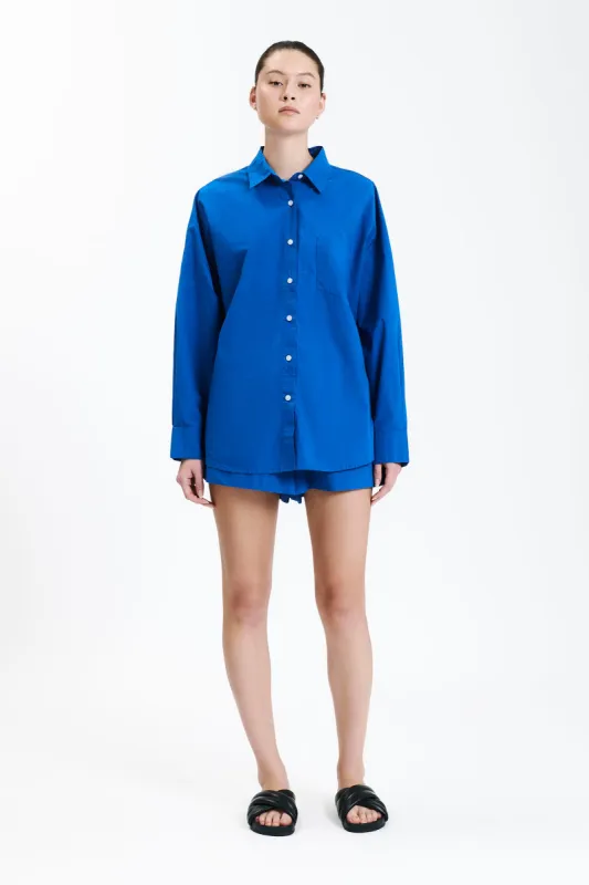 CRUZ POPLIN SHIRT sold by Nude Lucy