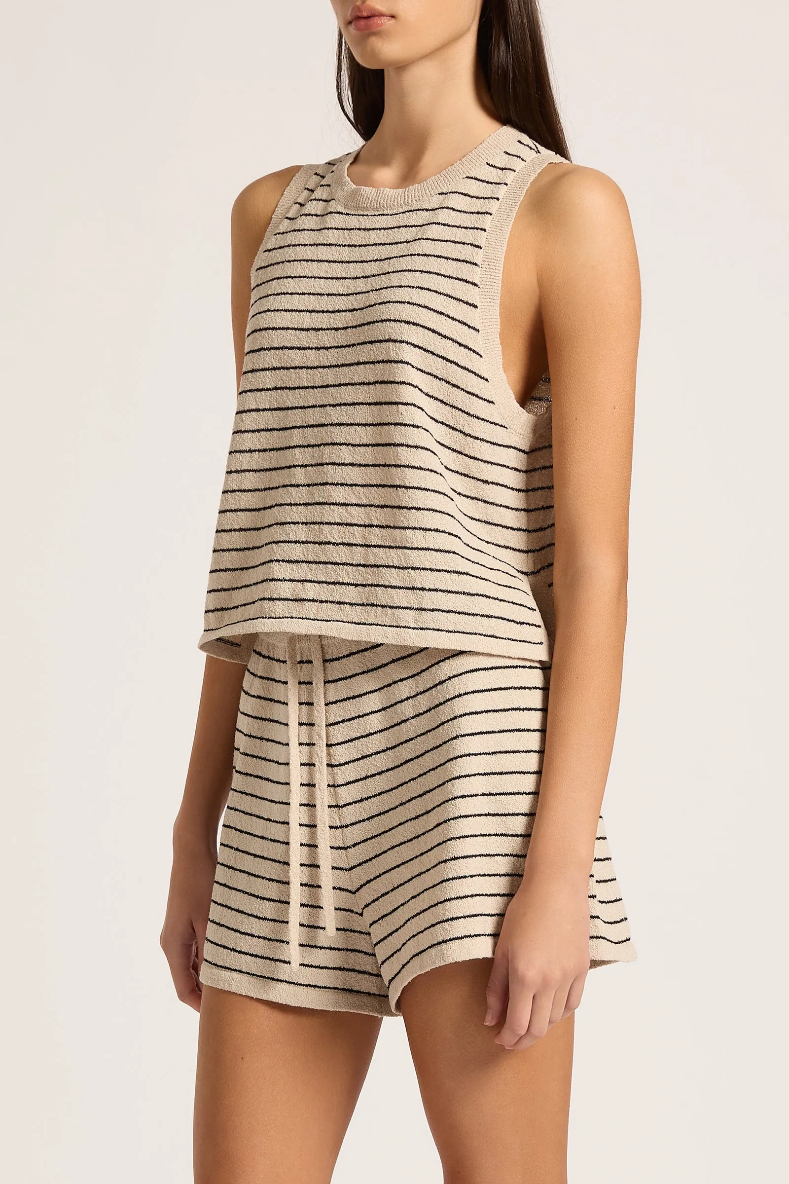 ZOSIA STRIPE KNIT TANK sold by Nude Lucy product image thumbnail 3
