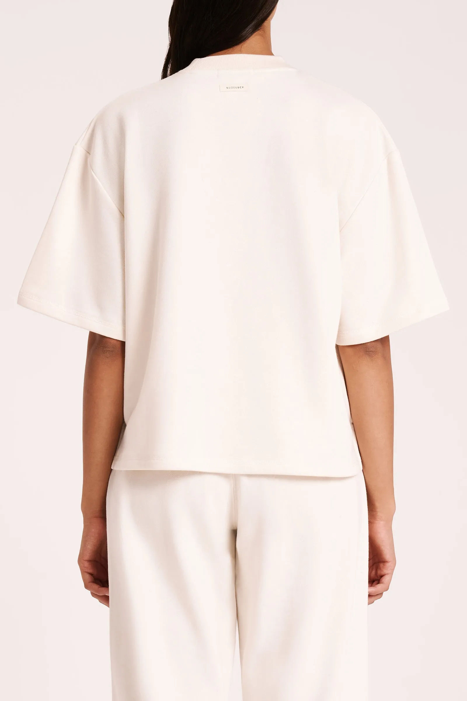 LOUNGE FLEECE TEE sold by Nude Lucy product image thumbnail 4