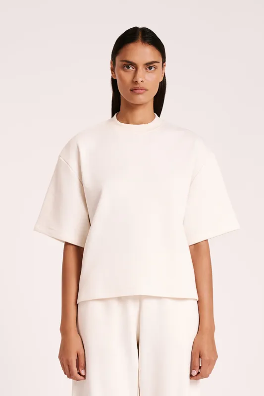 LOUNGE FLEECE TEE sold by Nude Lucy