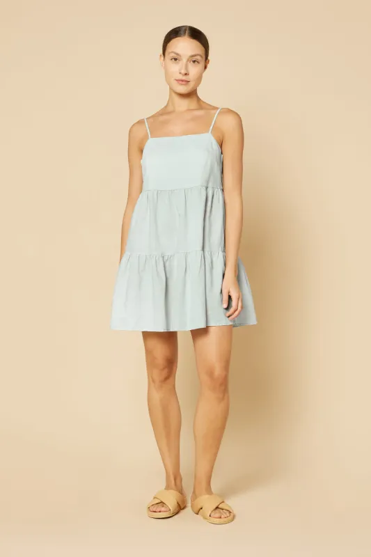 JONES LINEN MINI DRESS sold by Nude Lucy