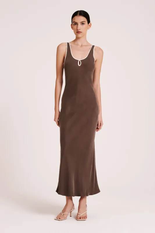 ENNI CUPRO SLIP DRESS sold by Nude Lucy