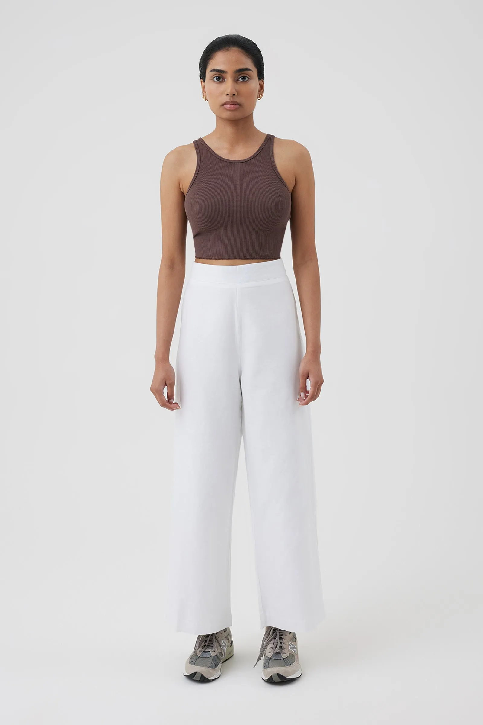 ANNIE WAFFLE TANK sold by Nude Lucy