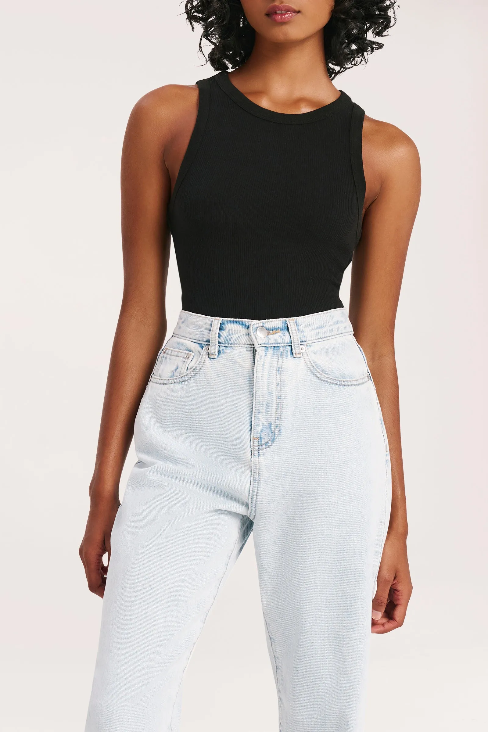 ORGANIC RIB TANK sold by Nude Lucy product image thumbnail 2