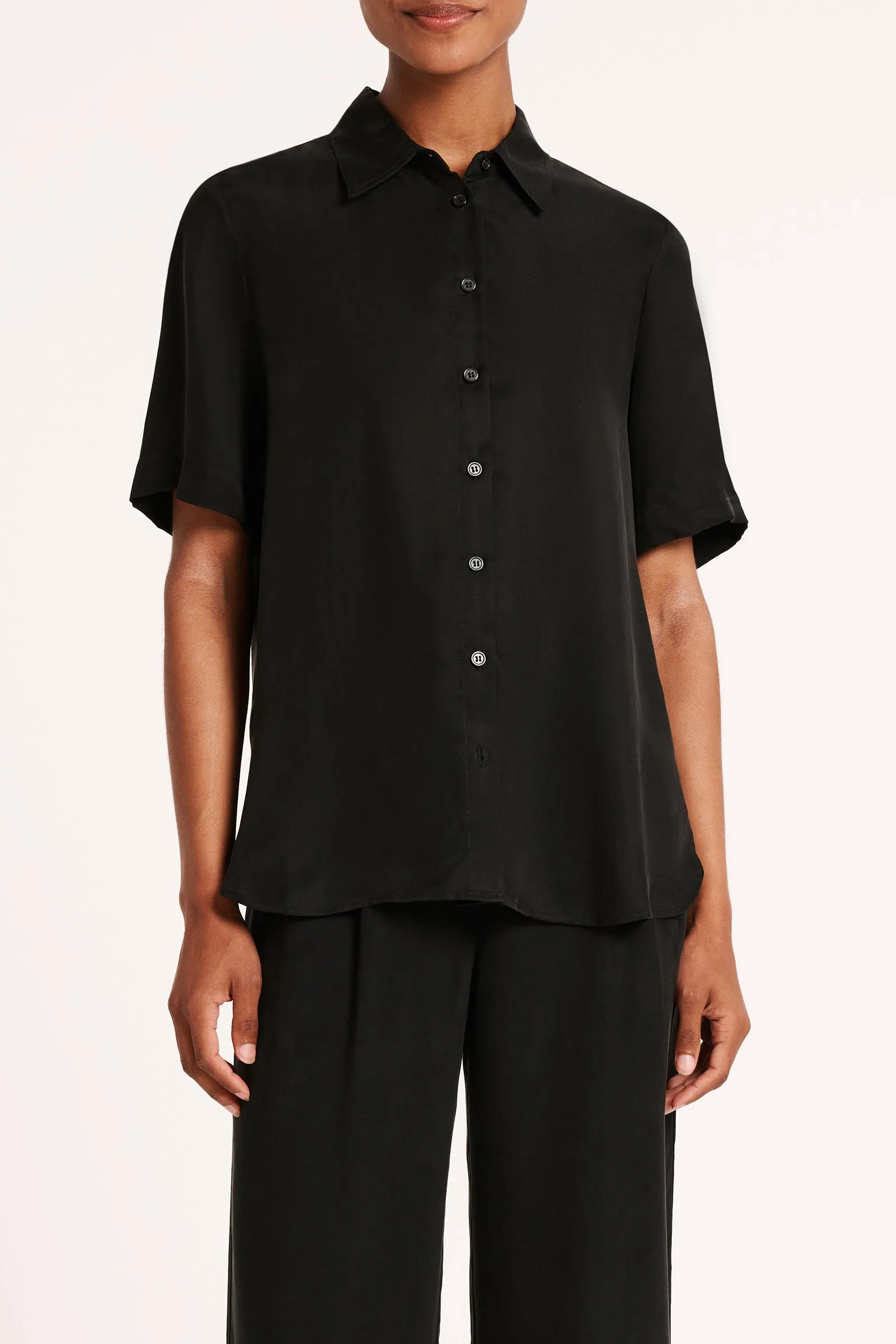 LEA CUPRO SHIRT sold by Nude Lucy product image thumbnail 2