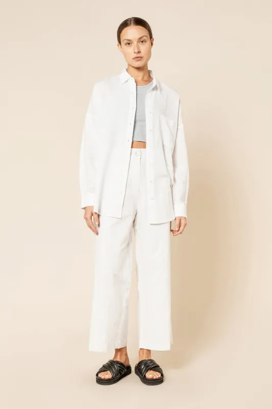 LEIGH LINEN SHIRT sold by Nude Lucy