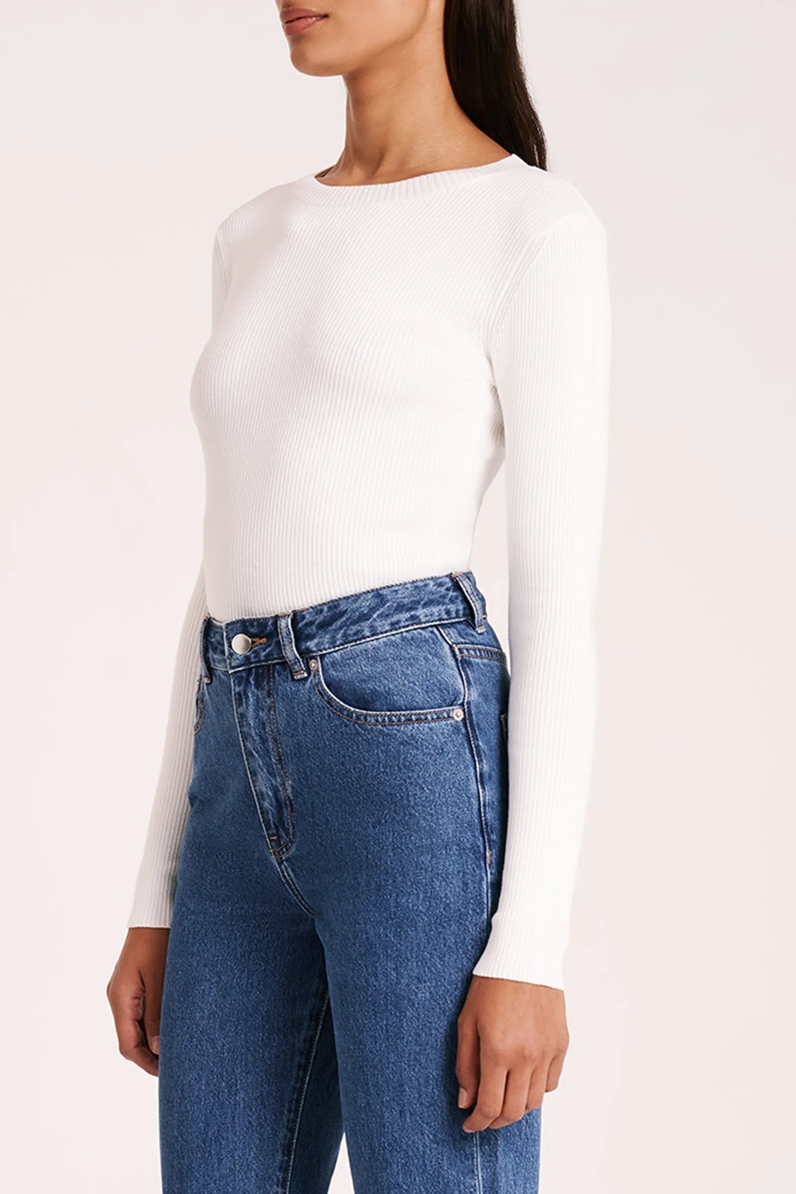 CLASSIC LS KNIT sold by Nude Lucy product image thumbnail 3