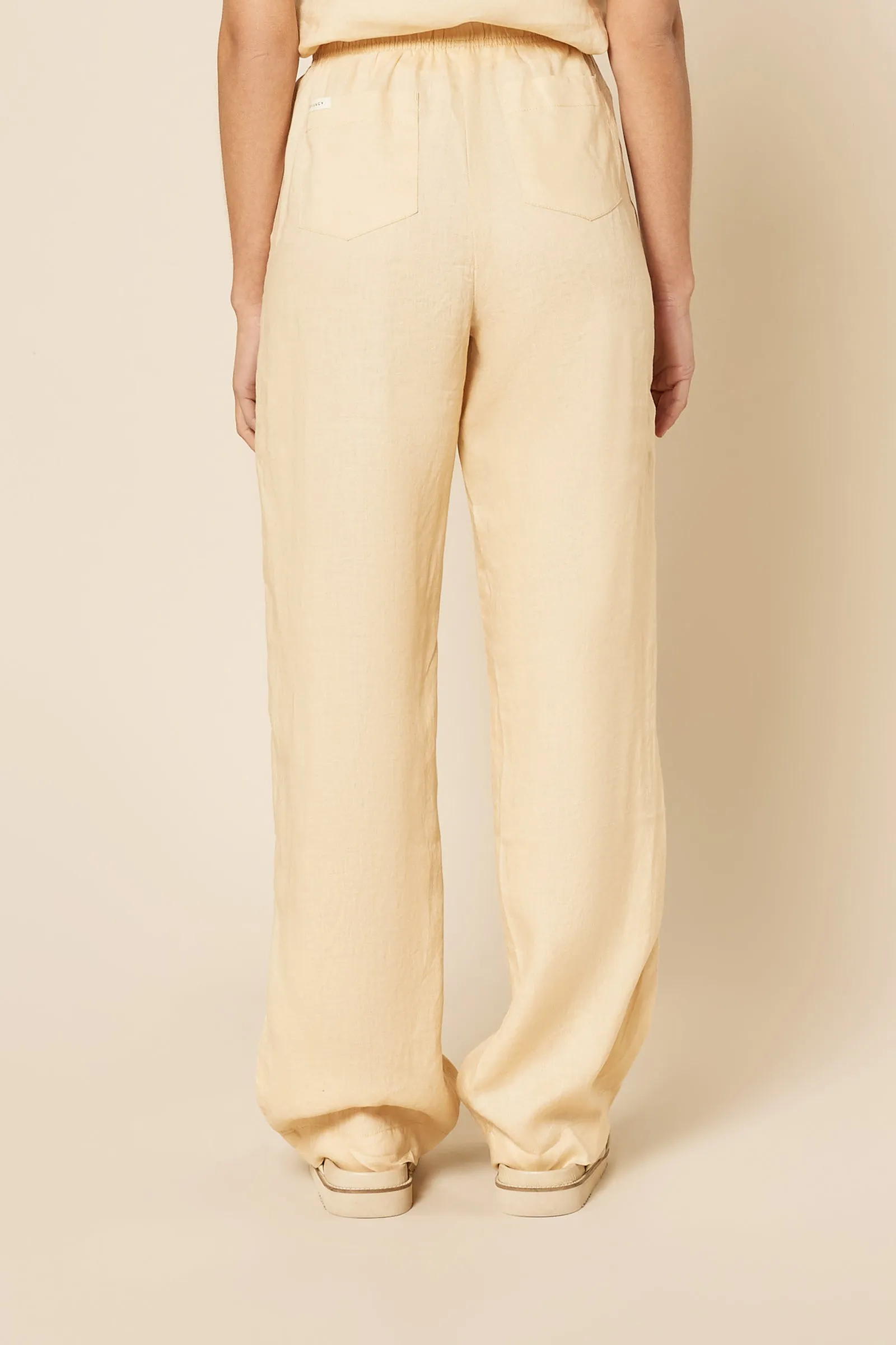 NUDE LINEN LOUNGE PANT sold by Nude Lucy product image thumbnail 4