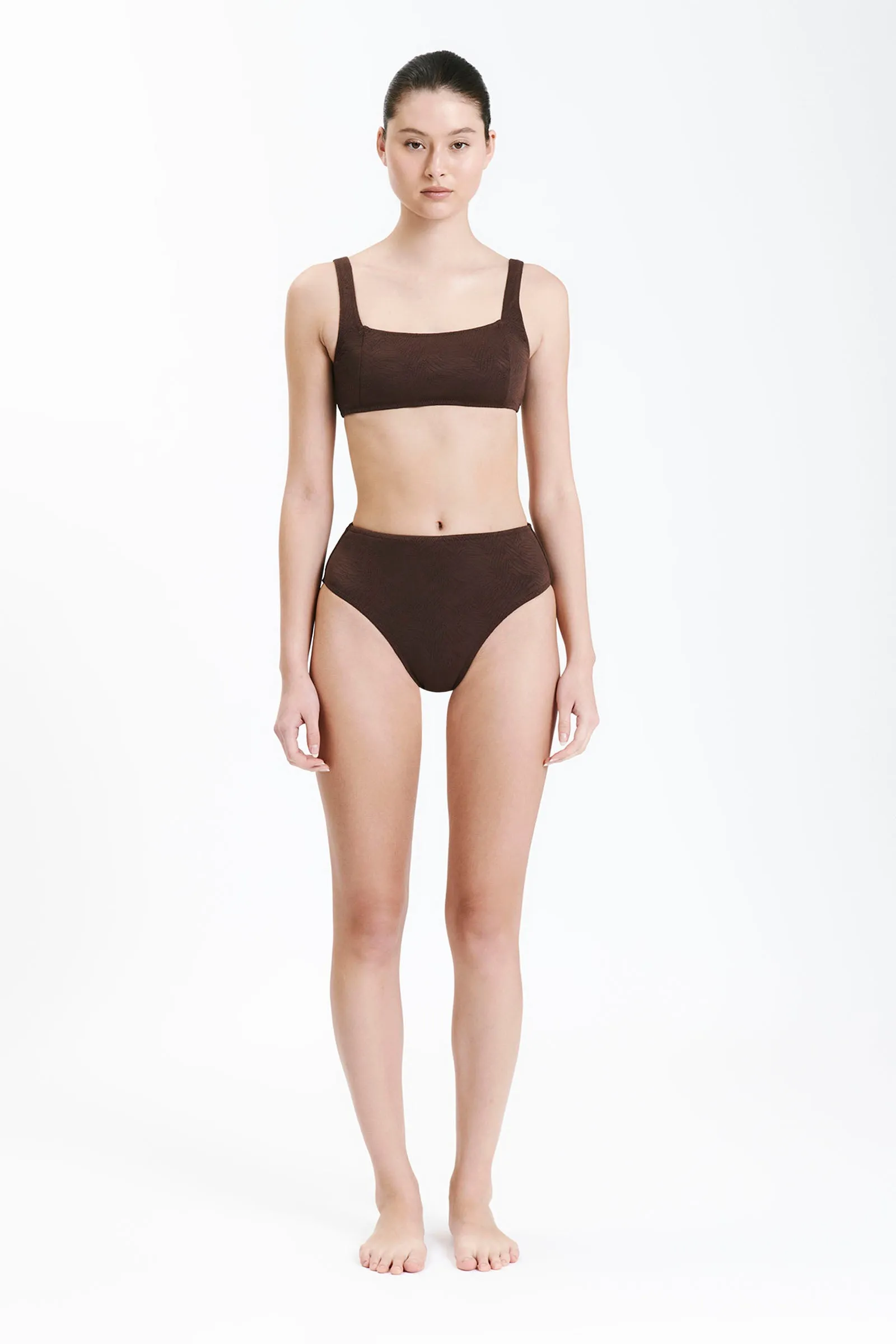 SQUARE NECK CROP sold by Nude Lucy