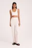 LOUNGE RIBBED CROP sold by Nude Lucy