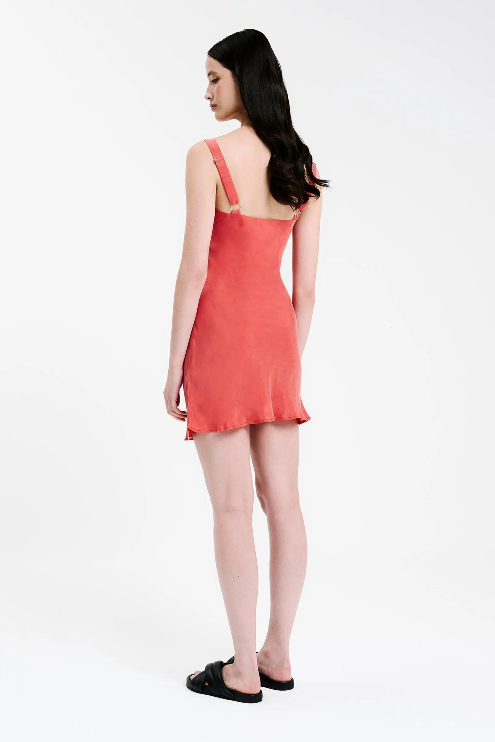 HARLOW CUPRO MINI DRESS sold by Nude Lucy product image thumbnail 4