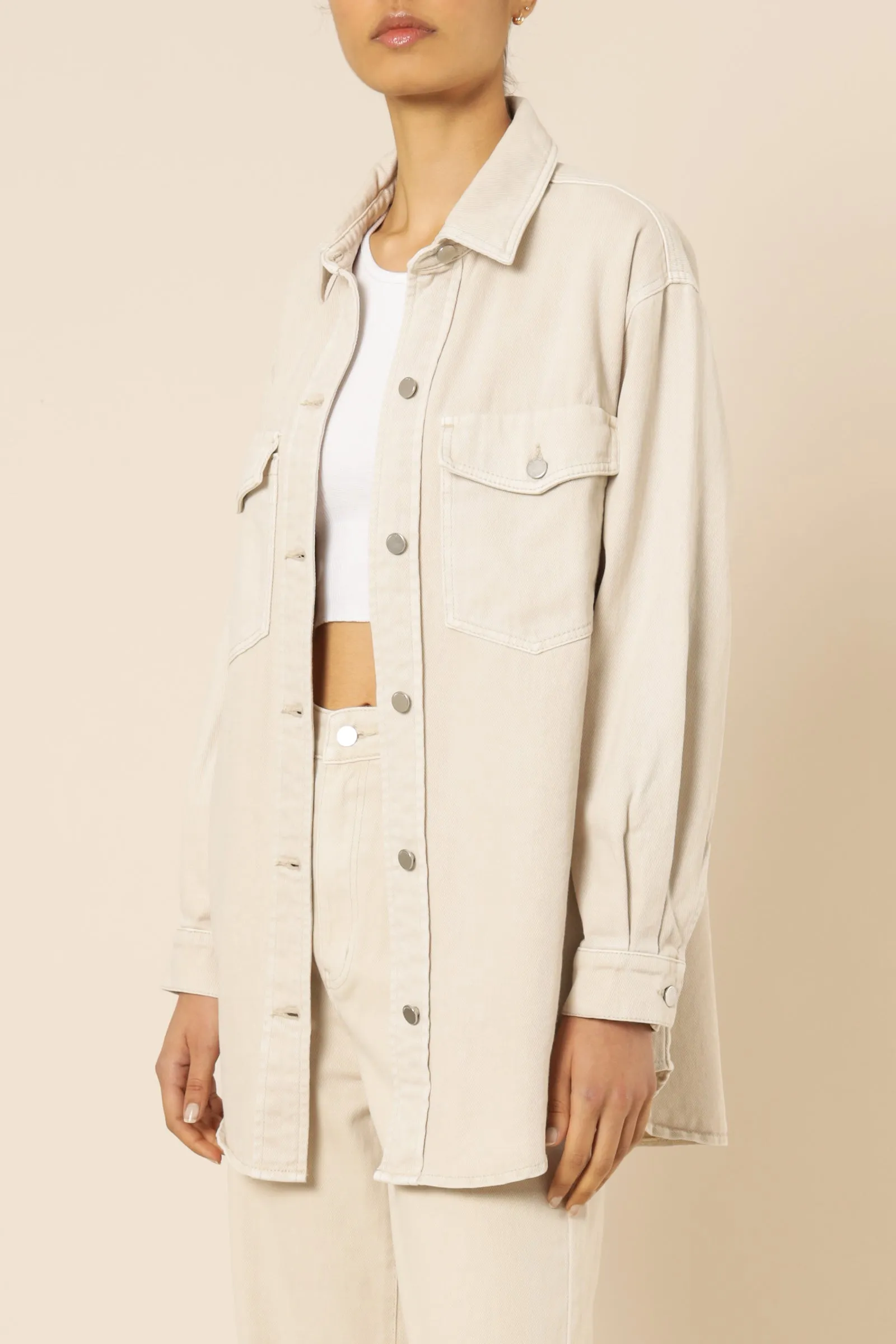 RAI DENIM JACKET sold by Nude Lucy product image thumbnail 3