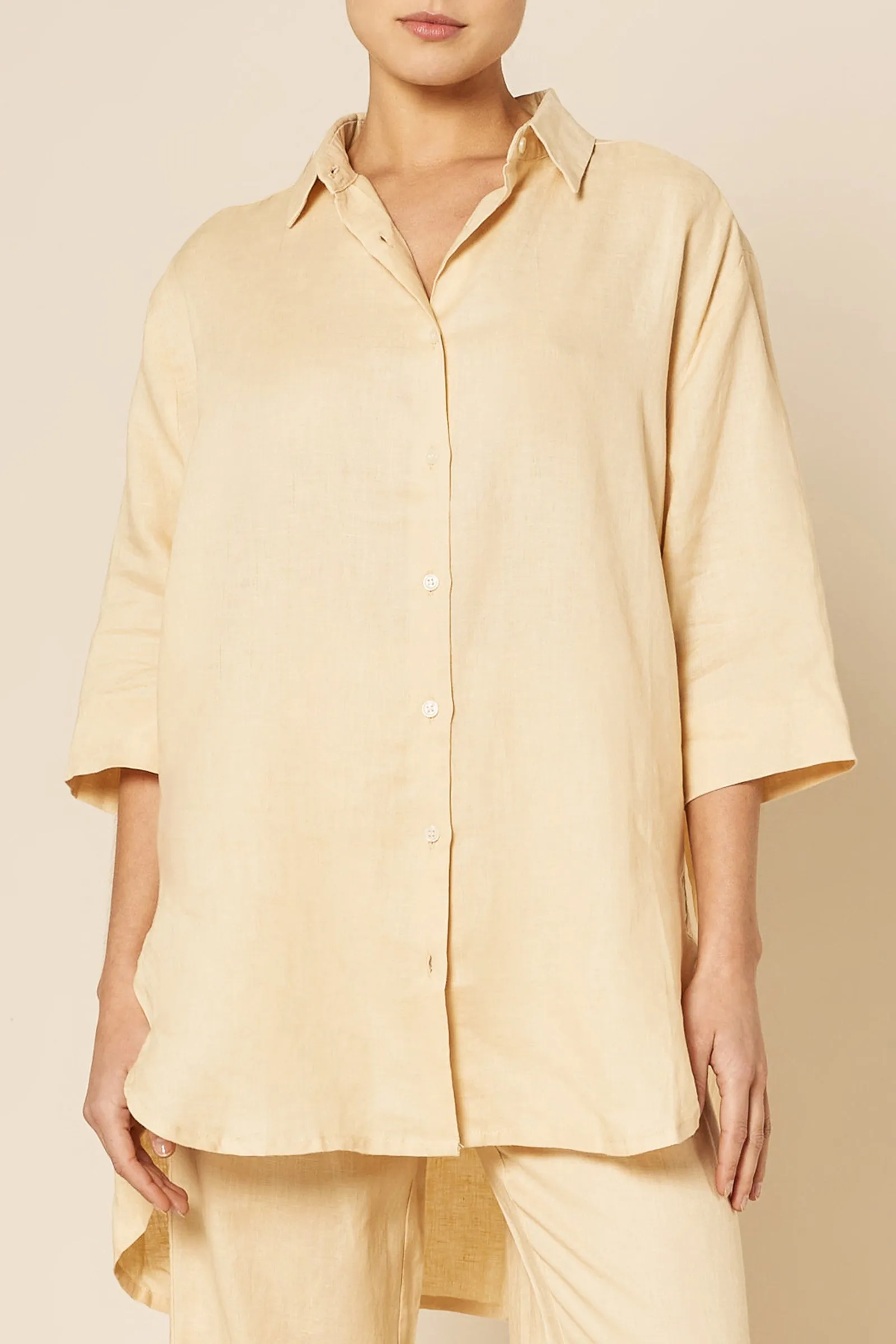 NUDE LOUNGE LONGLINE SHIRT sold by Nude Lucy product image thumbnail 2