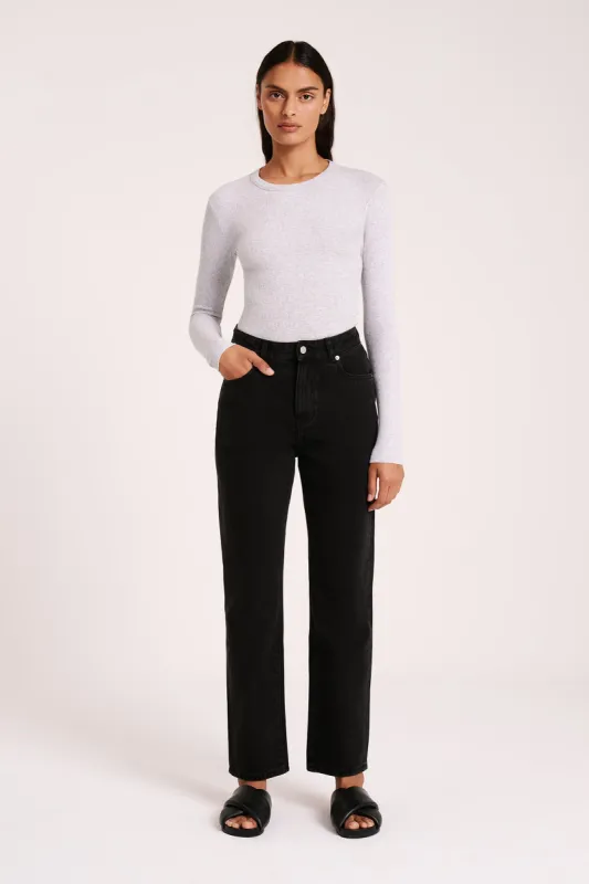 ORGANIC STRAIGHT LEG JEAN sold by Nude Lucy