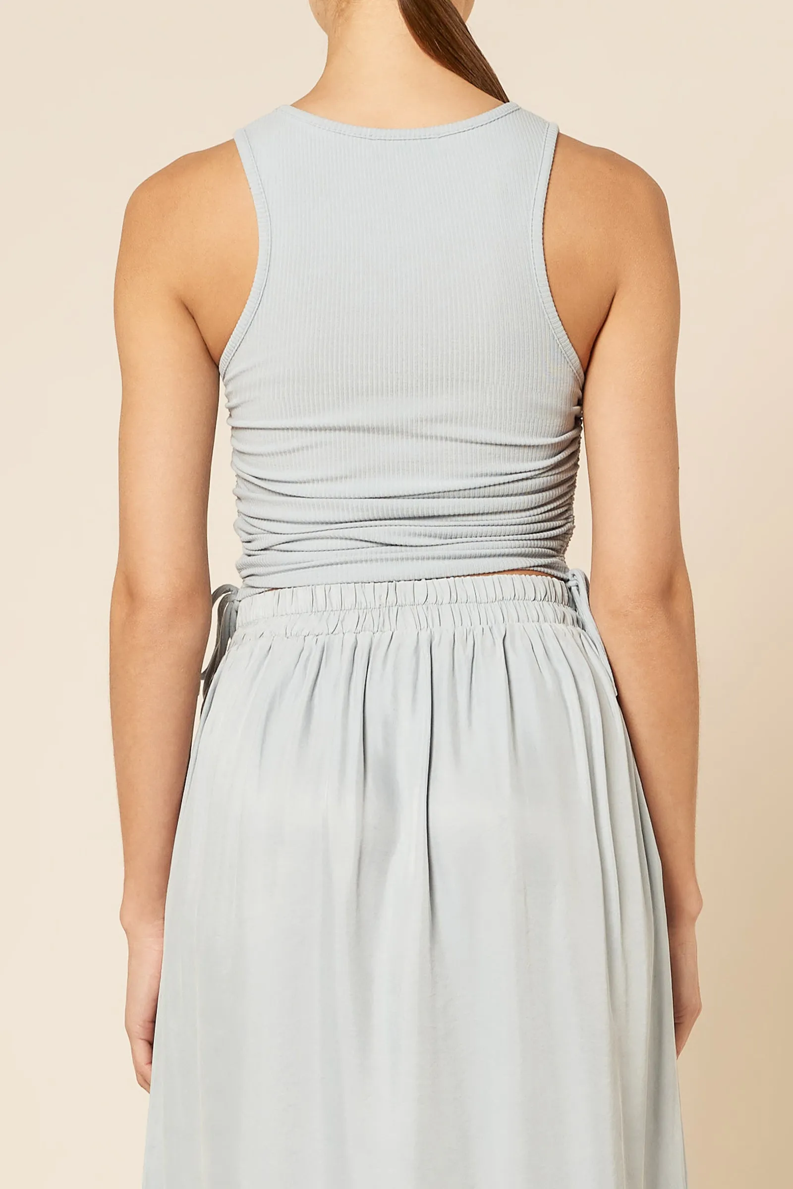 EVE ORGANIC DRAWSTRING TANK sold by Nude Lucy product image thumbnail 4