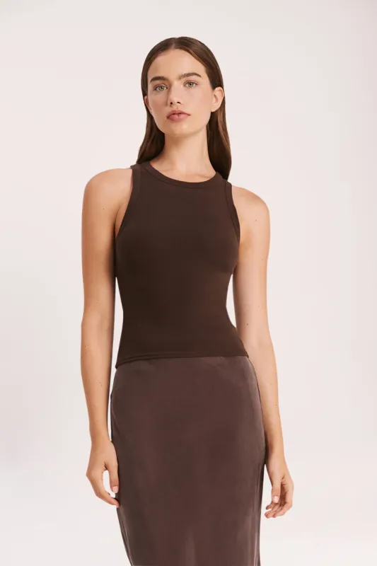 ORGANIC RIB TANK sold by Nude Lucy