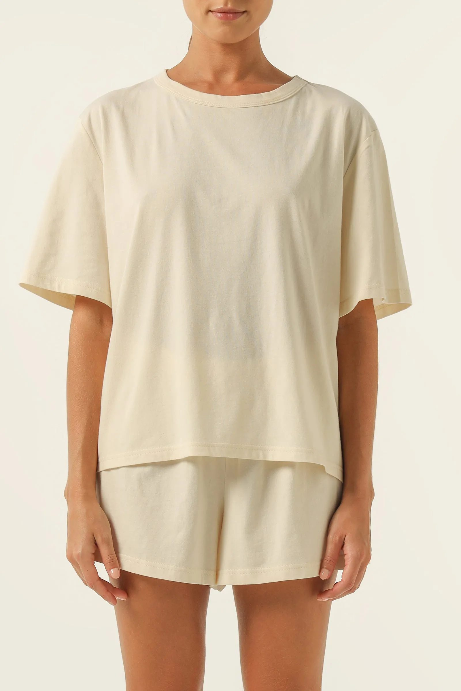 NUDE LOUNGE JERSEY TEE sold by Nude Lucy product image thumbnail 2