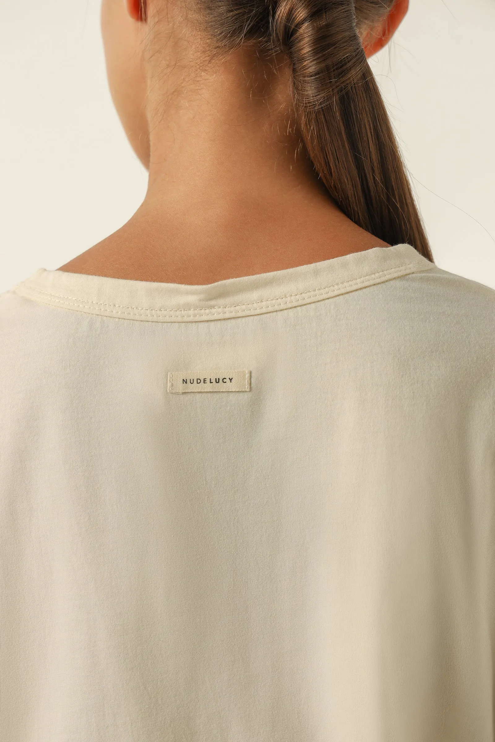 NUDE LOUNGE JERSEY TEE sold by Nude Lucy product image thumbnail 5