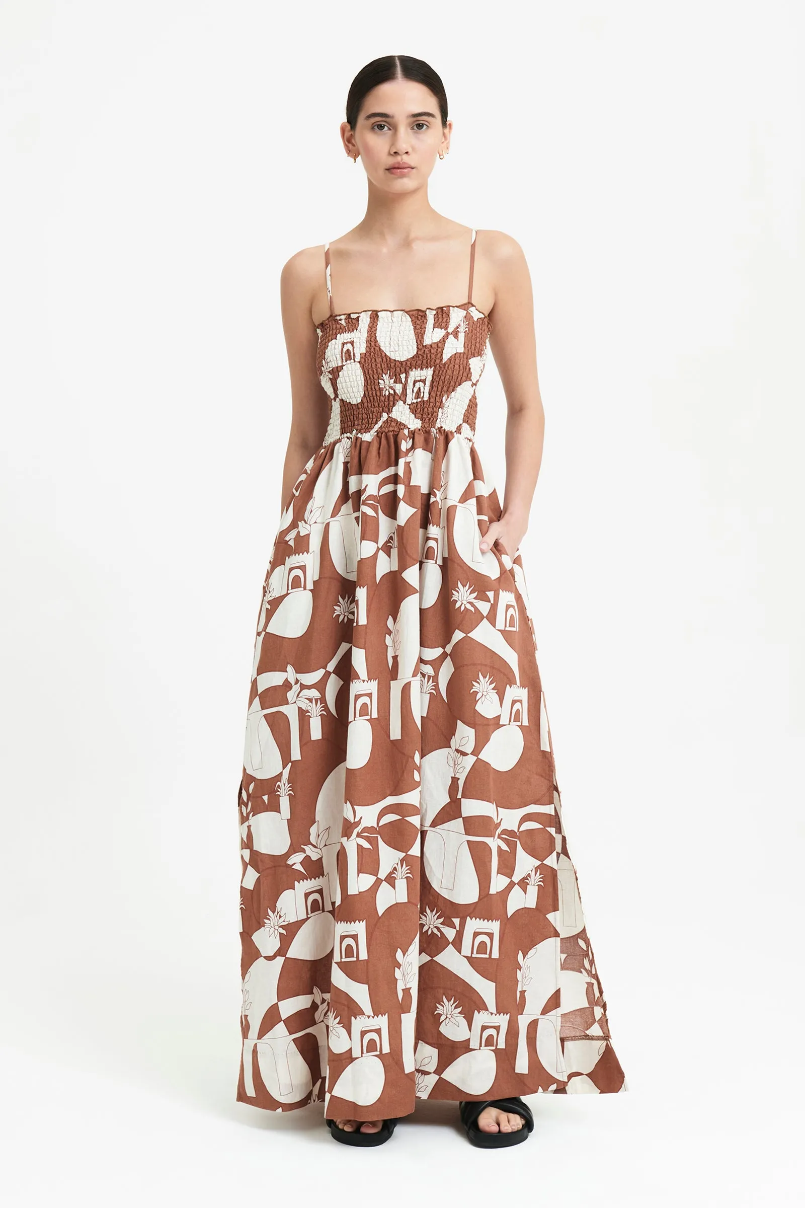 SAFIA MAXI DRESS sold by Nude Lucy