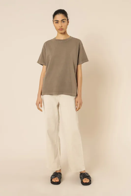 FRANKIE ORGANIC WASHED BF TEE sold by Nude Lucy