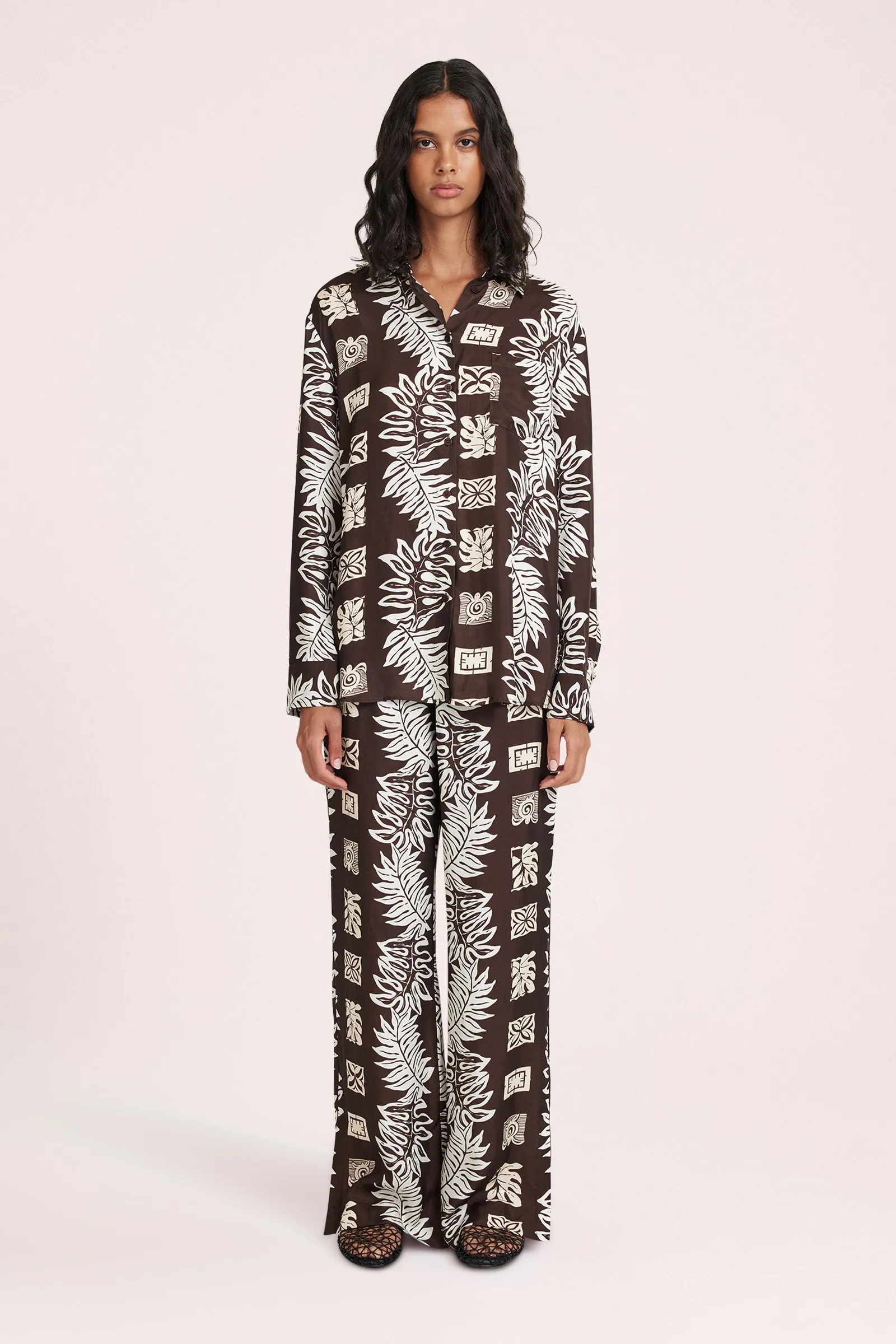 LAGO CUPRO SHIRT sold by Nude Lucy product image thumbnail 2