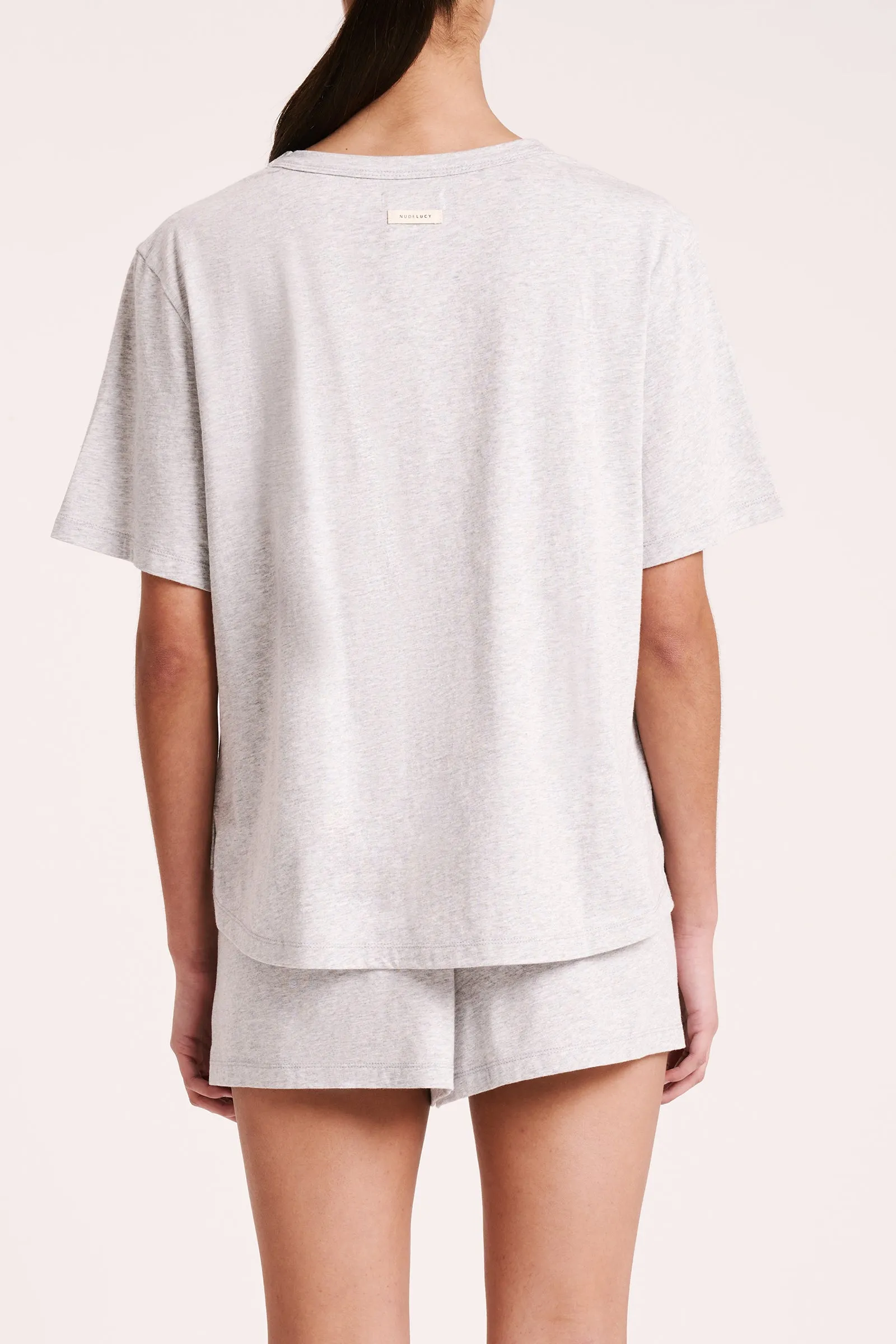 LOUNGE JERSEY TEE sold by Nude Lucy product image thumbnail 4