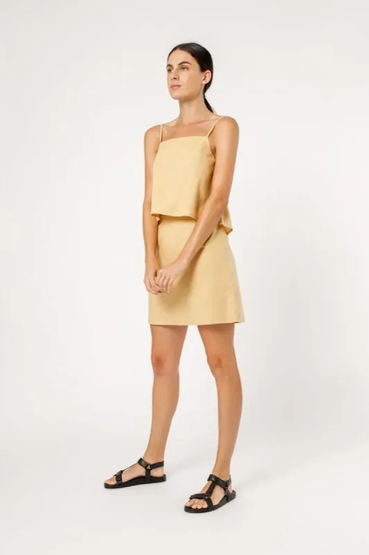 MARLEY LINEN CAMI sold by Nude Lucy