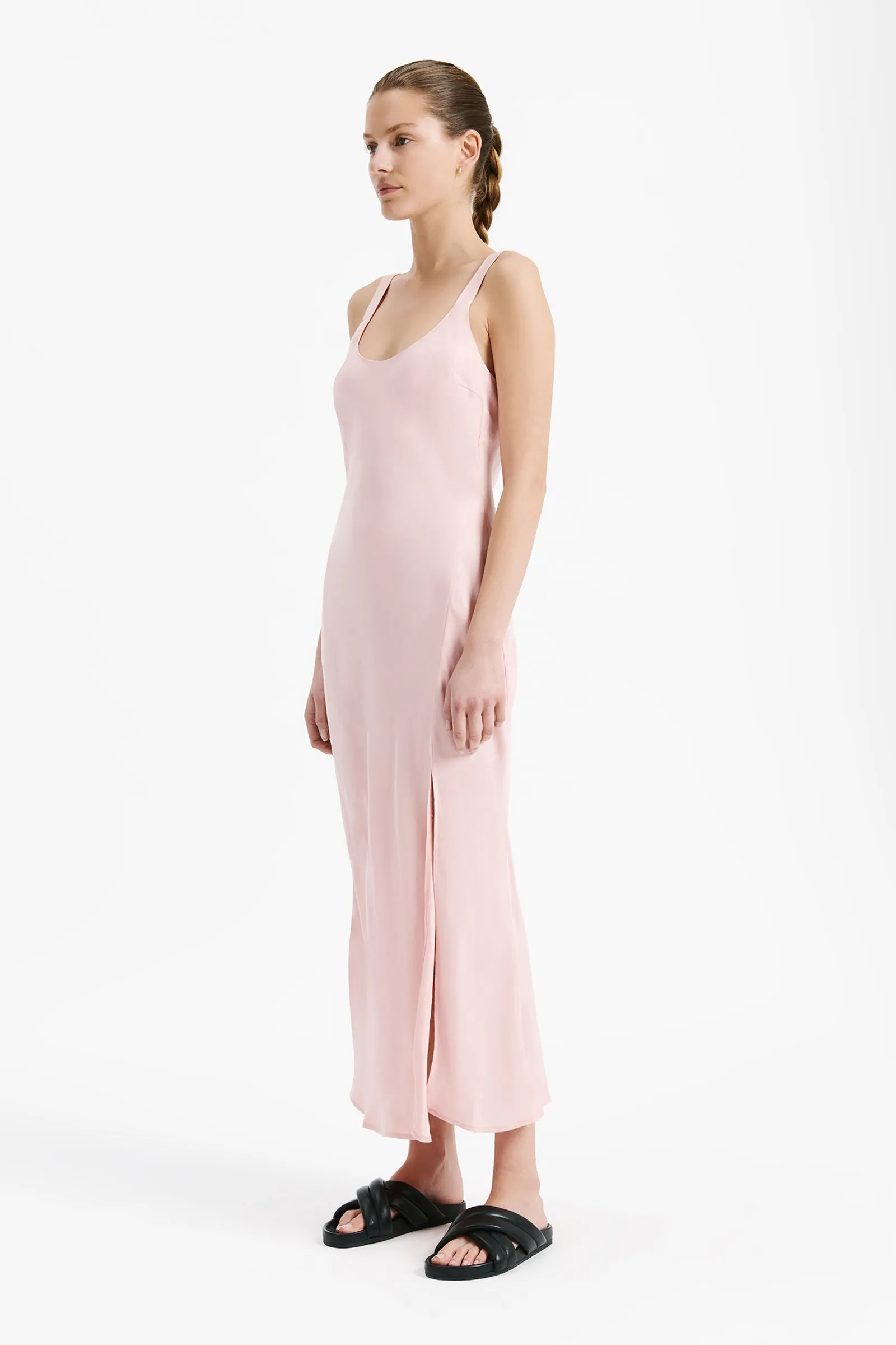 HARLOW CUPRO SLIP DRESS sold by Nude Lucy product image thumbnail 2