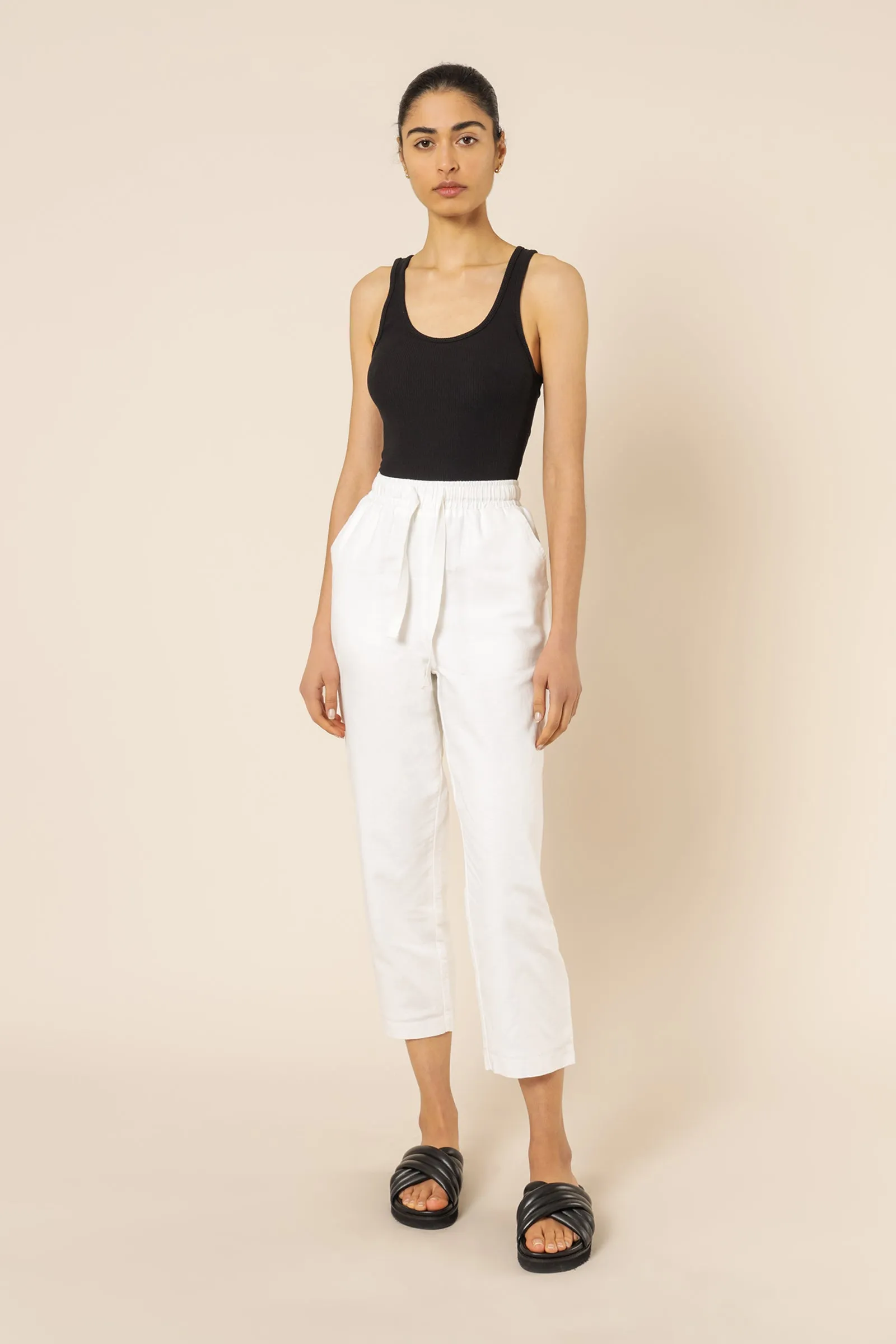 MAYA ORGANIC RIB TANK sold by Nude Lucy