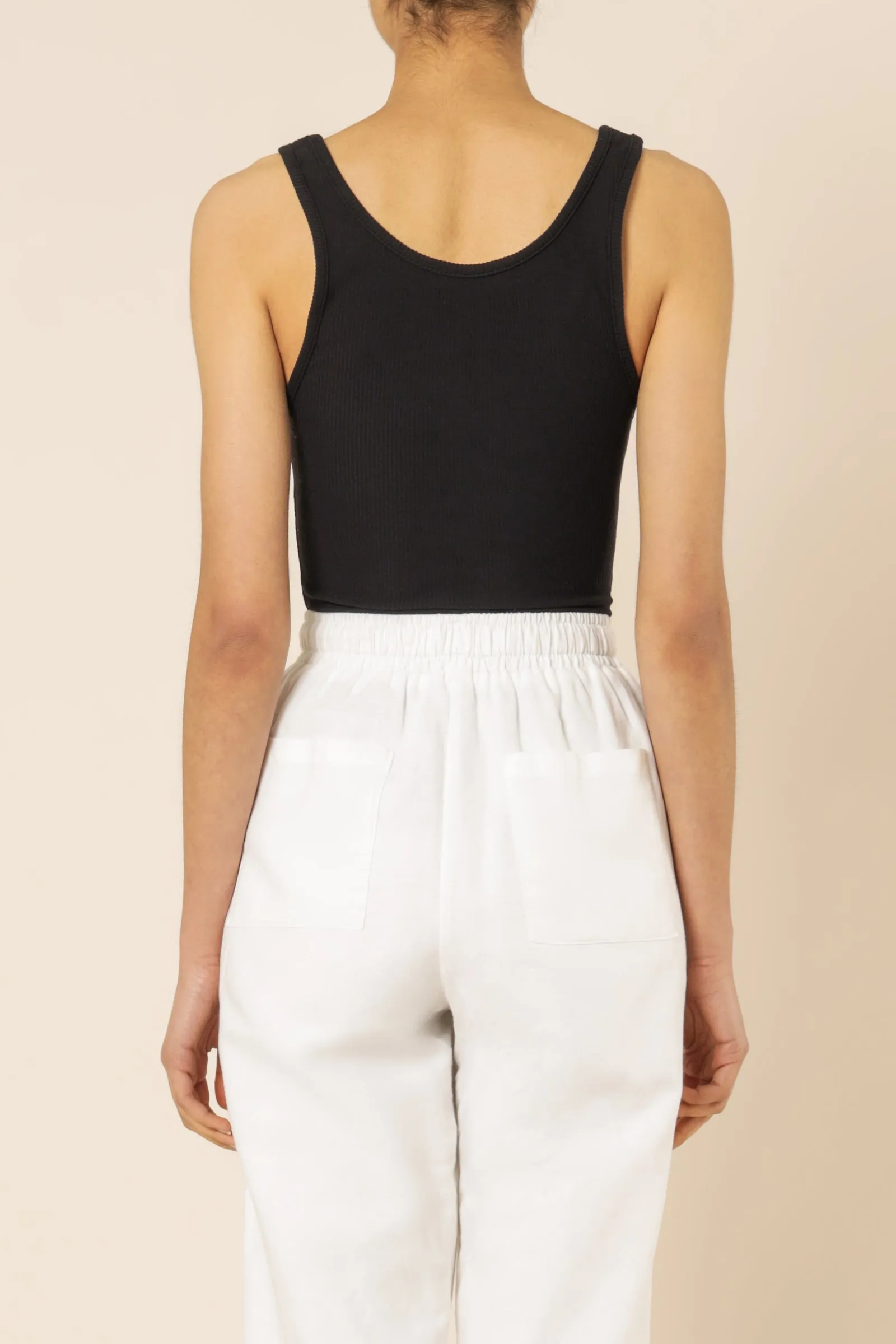 MAYA ORGANIC RIB TANK sold by Nude Lucy product image thumbnail 4