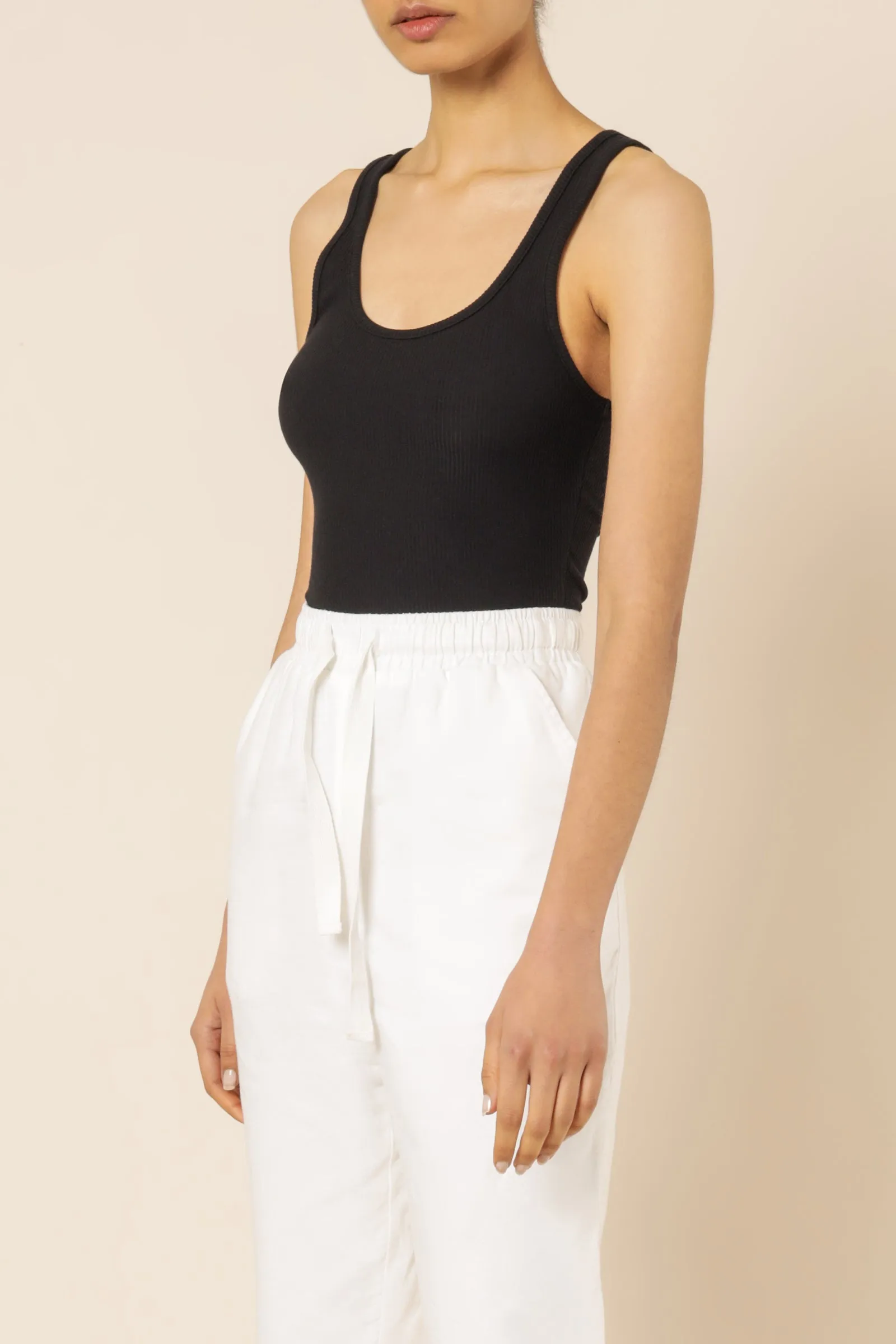 MAYA ORGANIC RIB TANK sold by Nude Lucy product image thumbnail 3