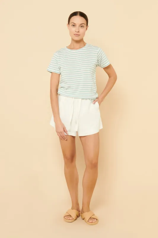 HARPER ORGANIC CREW NECK TEE sold by Nude Lucy