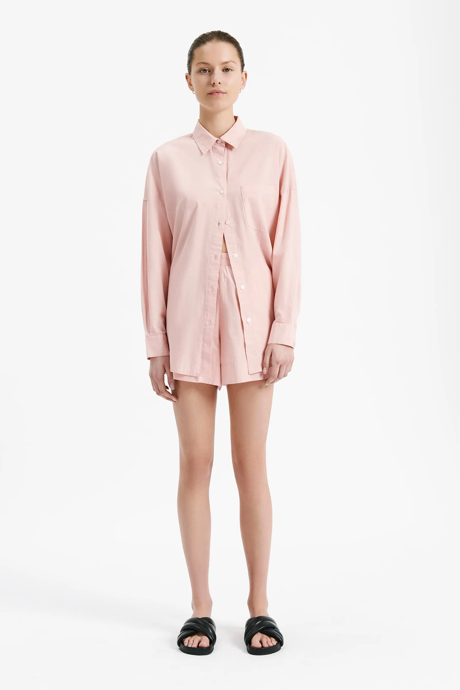 NAYA WASHED COTTON SHIRT sold by Nude Lucy