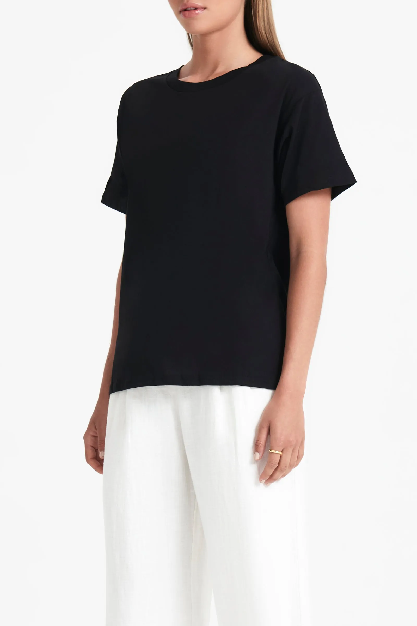 FRANKIE ORGANIC BOYFRIEND TEE sold by Nude Lucy product image thumbnail 3