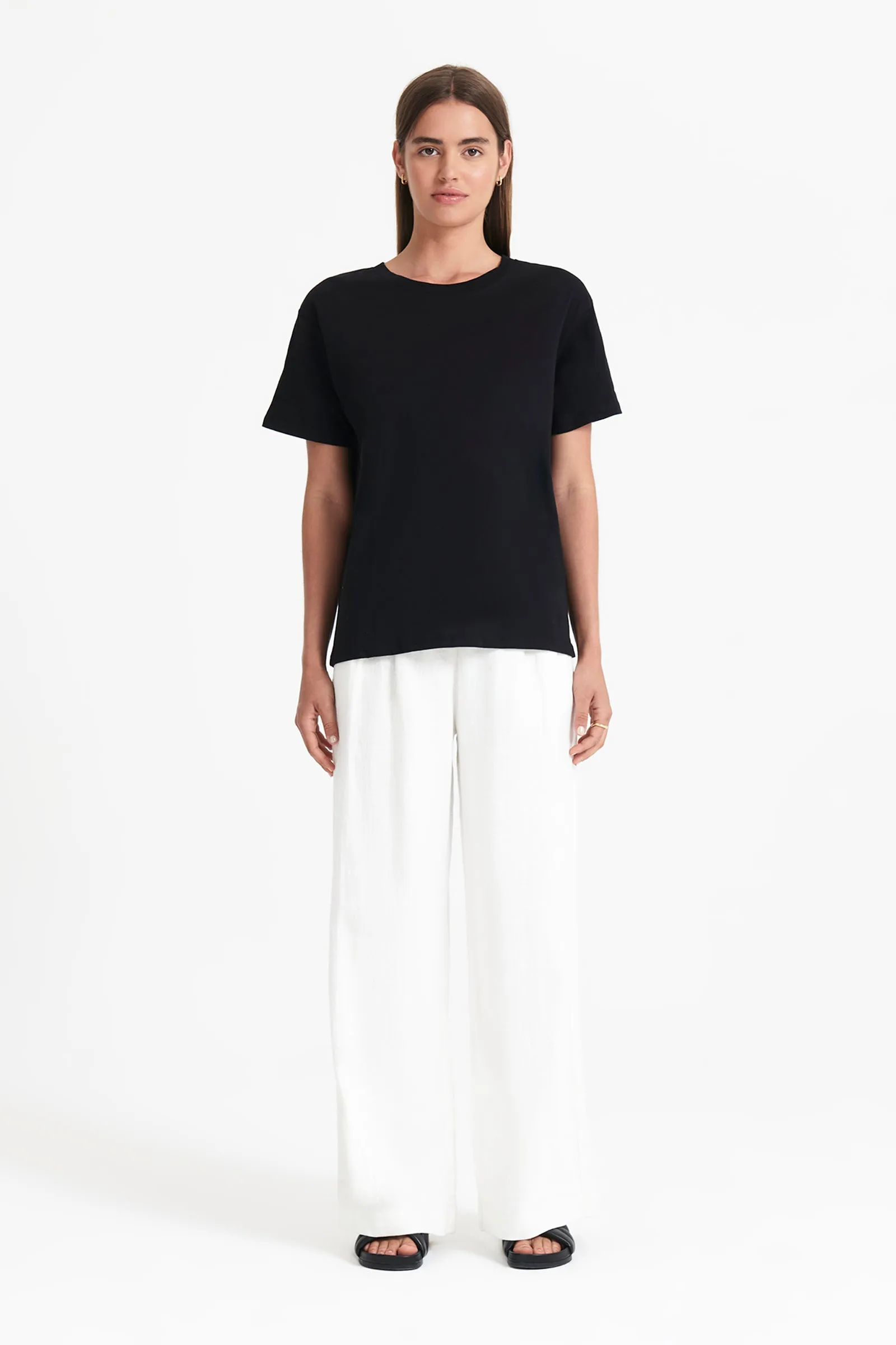 FRANKIE ORGANIC BOYFRIEND TEE sold by Nude Lucy