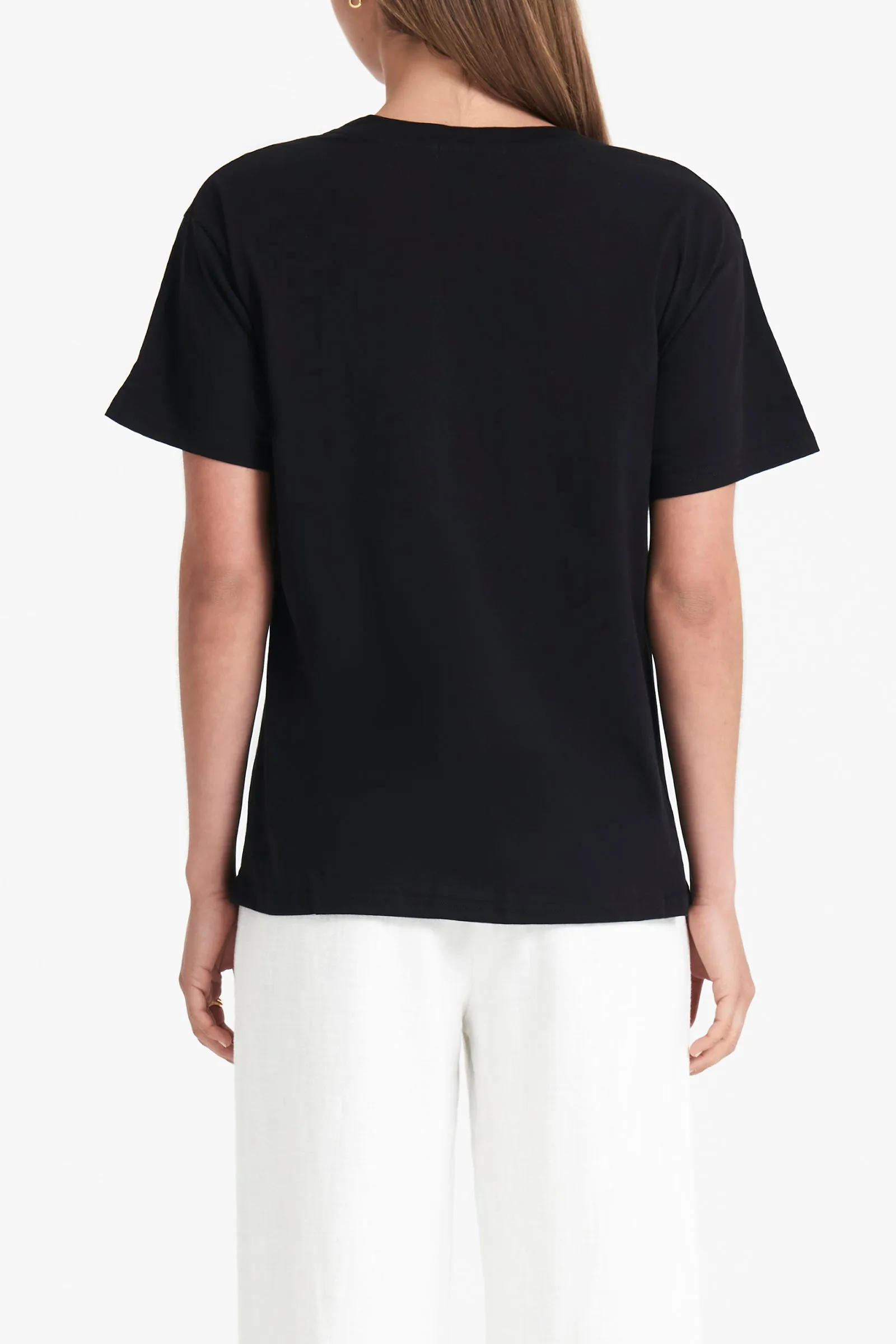 FRANKIE ORGANIC BOYFRIEND TEE sold by Nude Lucy product image thumbnail 4