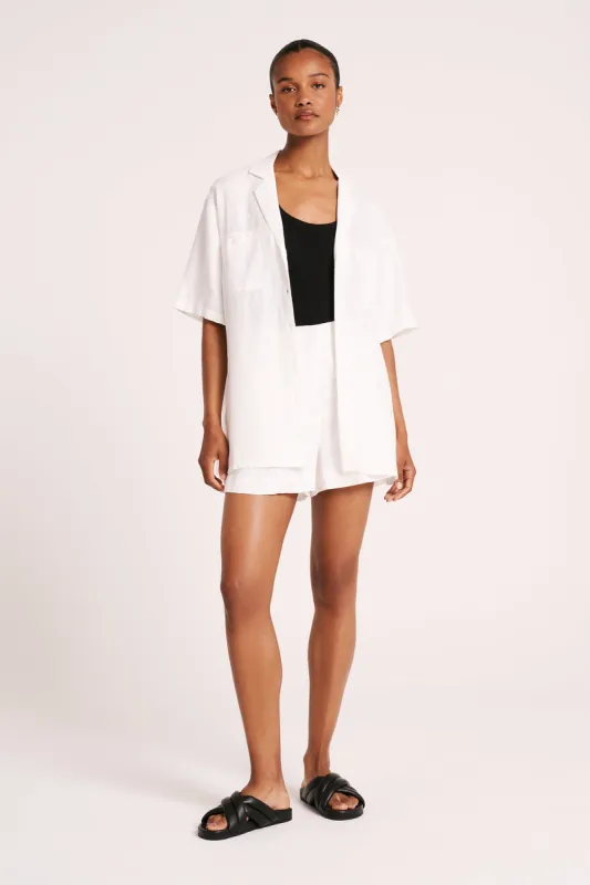 ERIN LINEN SHIRT sold by Nude Lucy