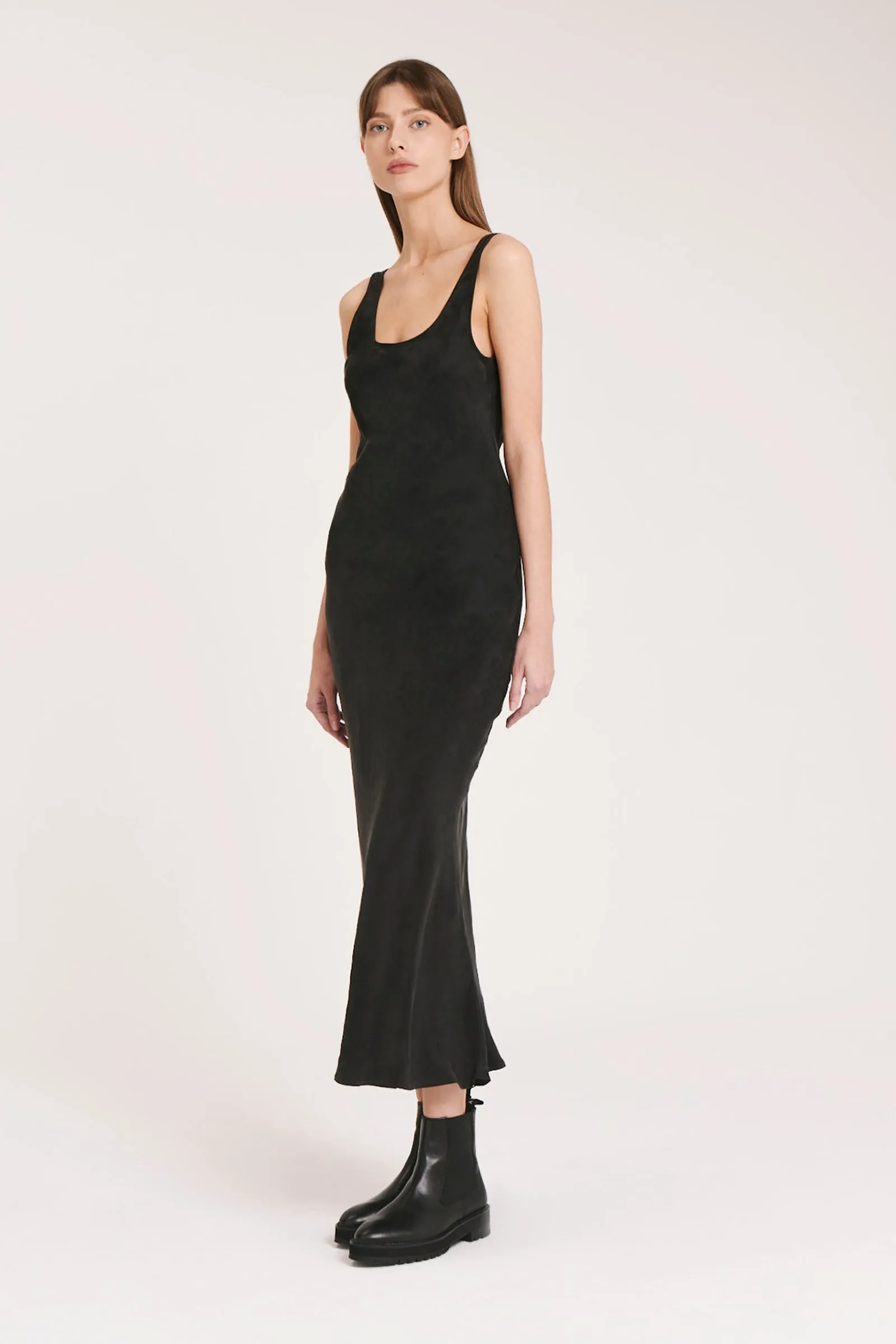INES CUPRO SLIP DRESS sold by Nude Lucy product image thumbnail 2