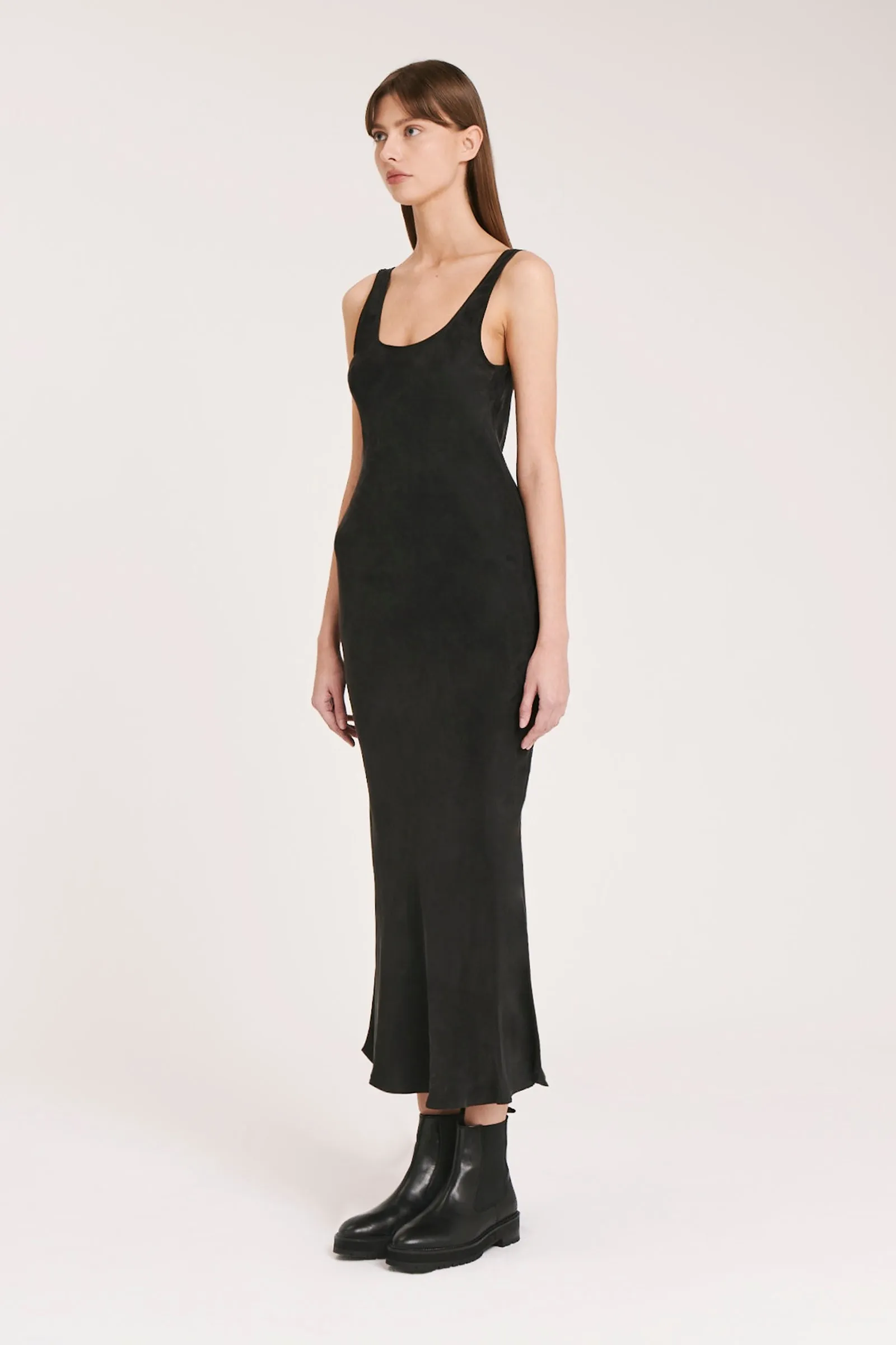 INES CUPRO SLIP DRESS sold by Nude Lucy product image thumbnail 3