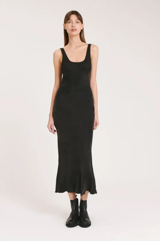 INES CUPRO SLIP DRESS sold by Nude Lucy