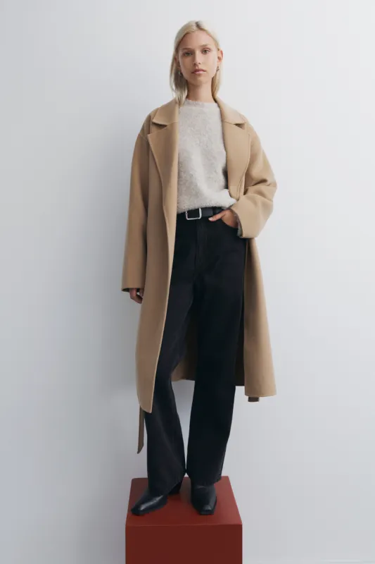 DARCY WOOL COAT sold by Nude Lucy