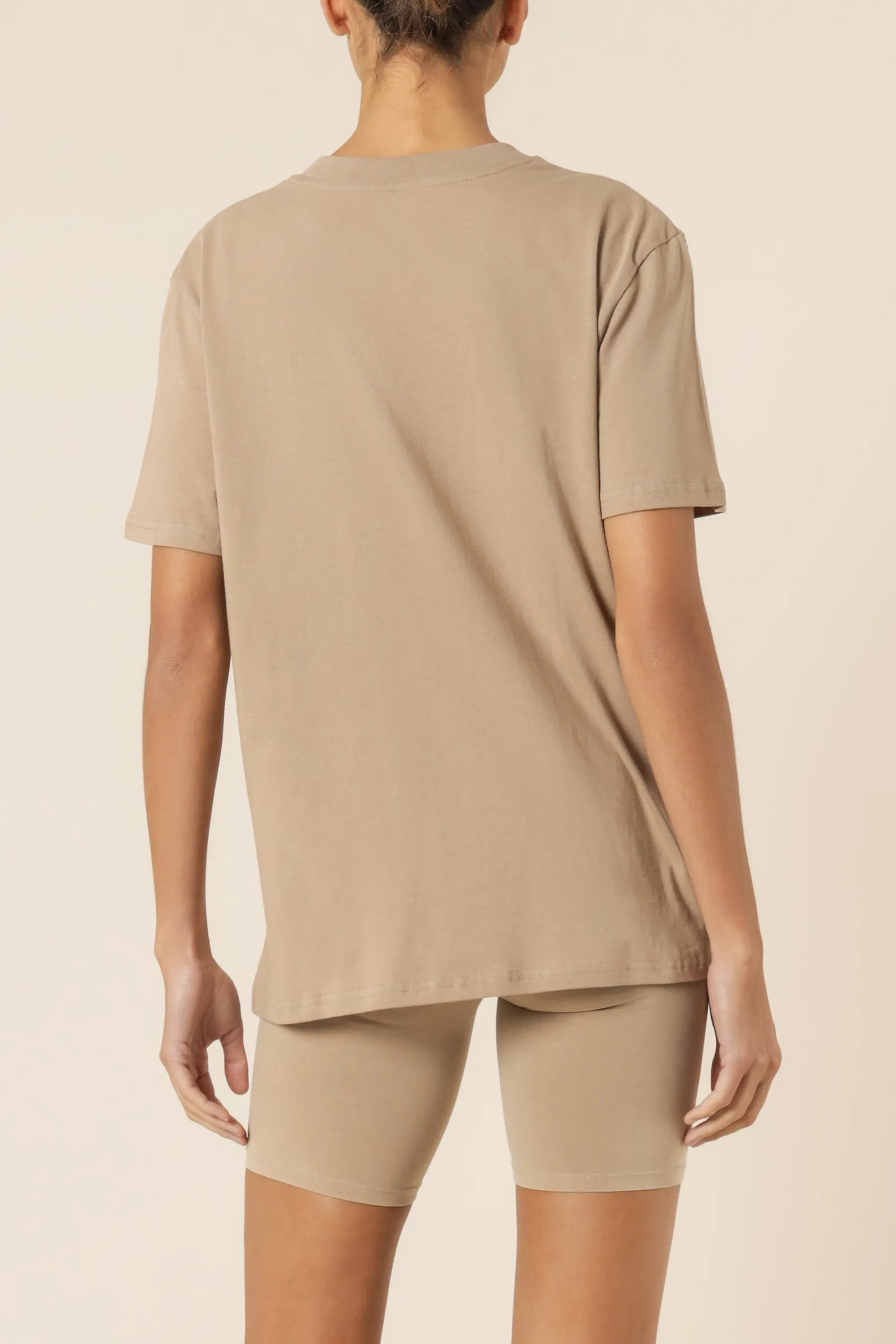 NUDE CLASSICS SLOGAN BF TEE sold by Nude Lucy product image thumbnail 4